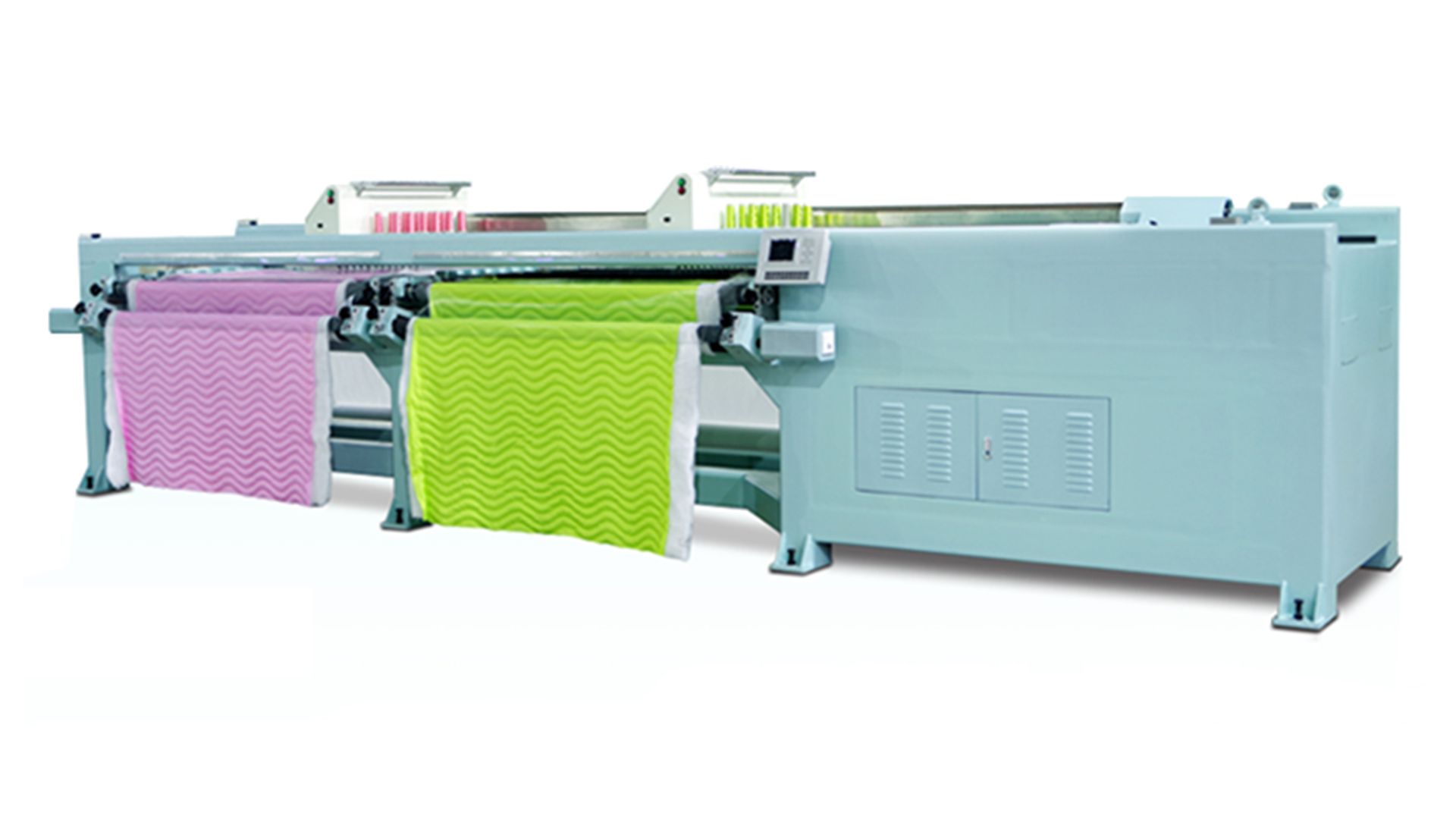 Horizontal Quilting Embroidery Machine Double Width
