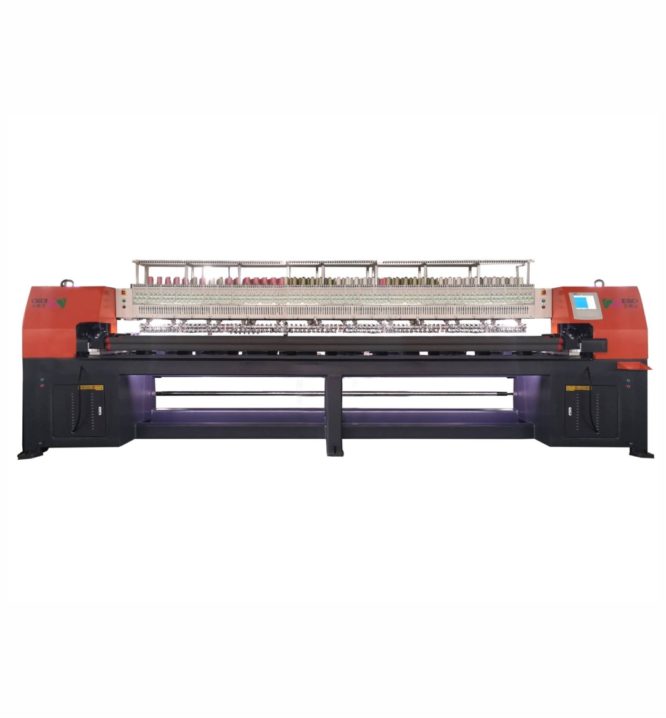 Horizontal Quilting Embroidery Machine Single Width