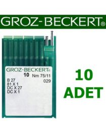 Groz Beckert DC X 27 Overlok Makinesi İğnesi (10 Adet)