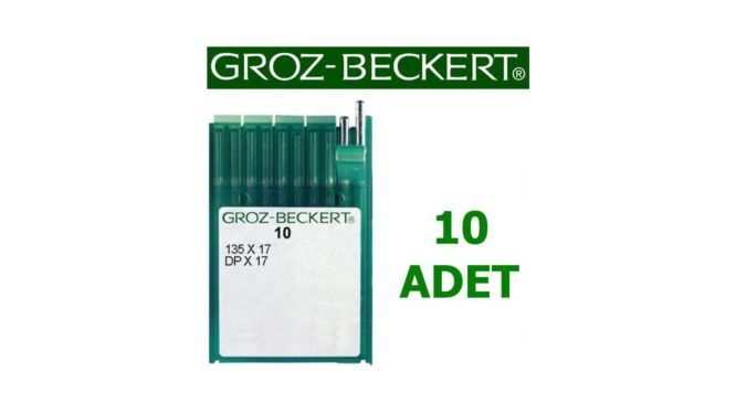 Groz Beckert DP X 17 Punteriz Makinesi İğnesi (10 Adet)