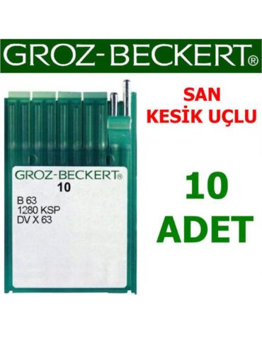 Groz Beckert DV X 63 Reçme Makine İğnesi (San - Kesik Uçlu) (10 Adet)