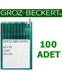 Groz Beckert DVX59 Lastik Dikiş Makinesi İğnesi (Uzun) (100 Adet)